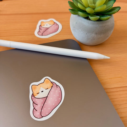 "Sunday Naps" Vinyl Sticker