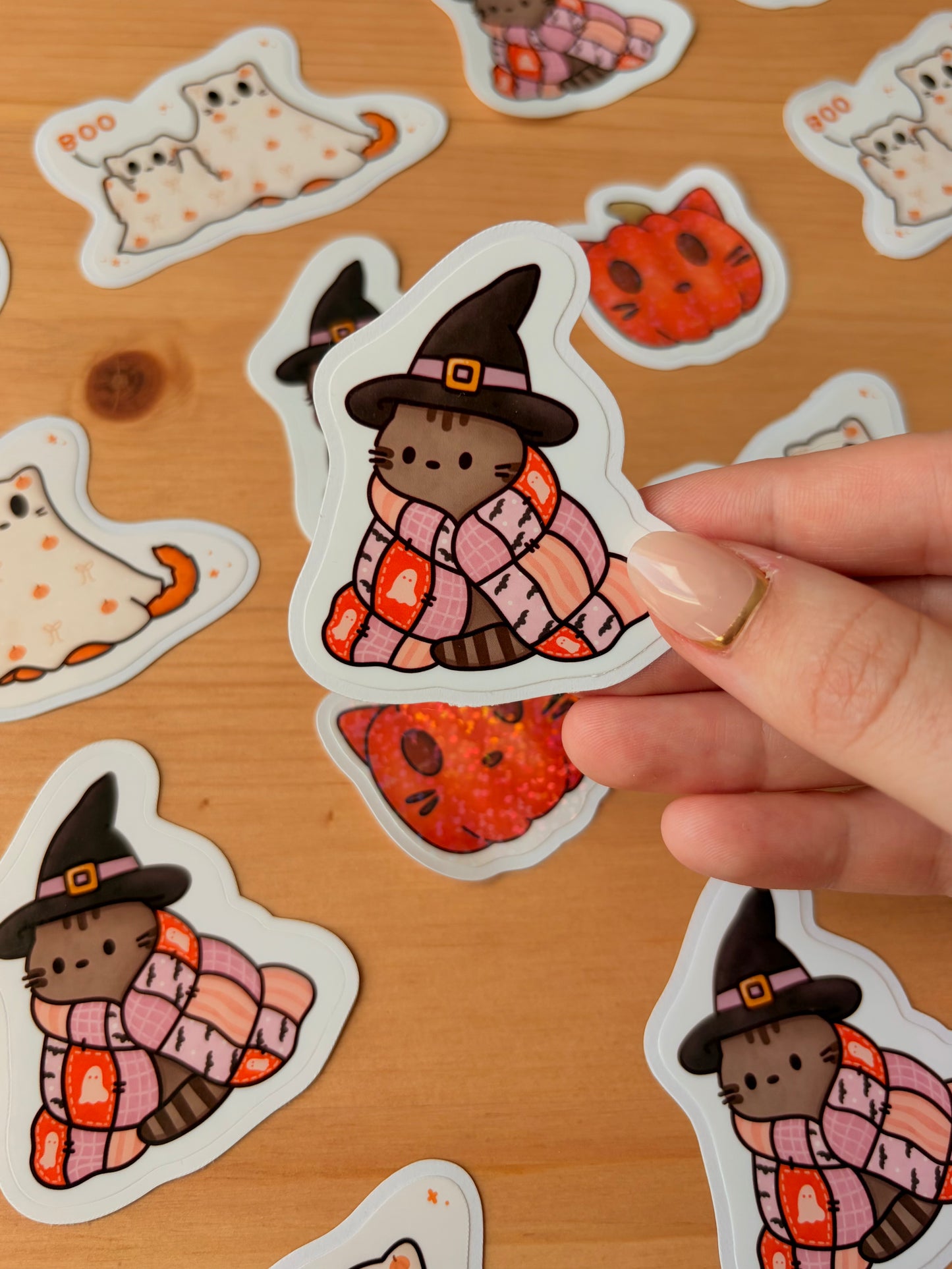 "Cozy Halloween" Vinyl Sticker