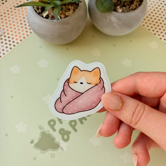 "Sunday Naps" Vinyl Sticker